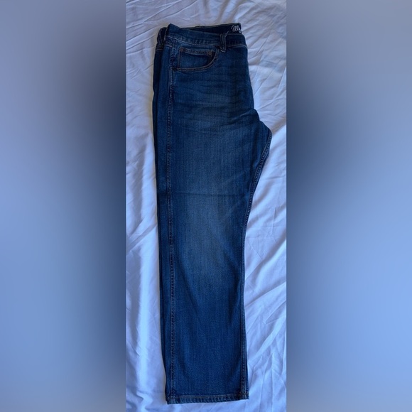 Wrangler Retro Slim Straight Blue Jeans - Picture 4 of 10